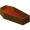 Coffin empty